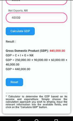 GDP Calculator 2