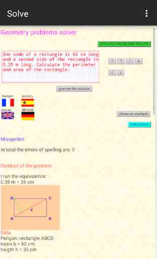 Geometry problems solver 1