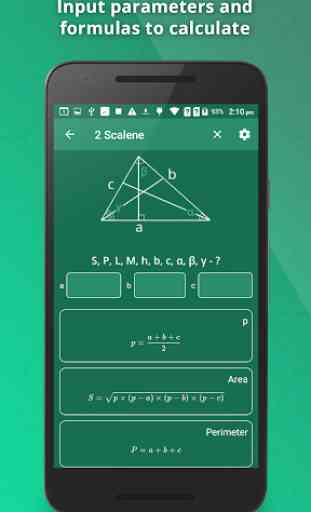 GeometrySoln : Geometry Calculation Solver 3