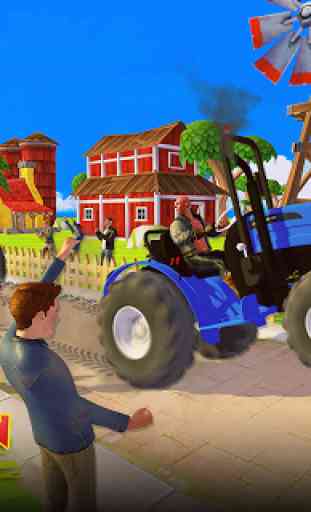 Grand Pull Tractor Match: Tractor Driving Games 1