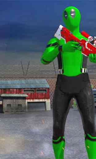 grenouille ninja héros ville sniper jeux de tir 2