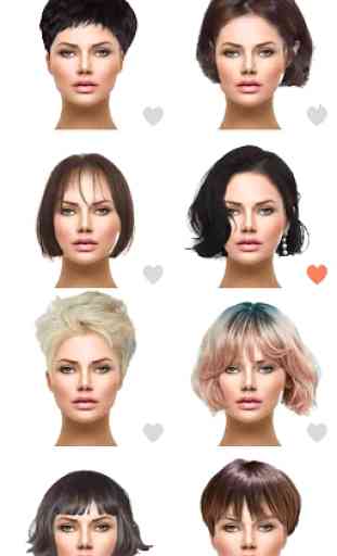 Hairstyle Try On Color Changer 2