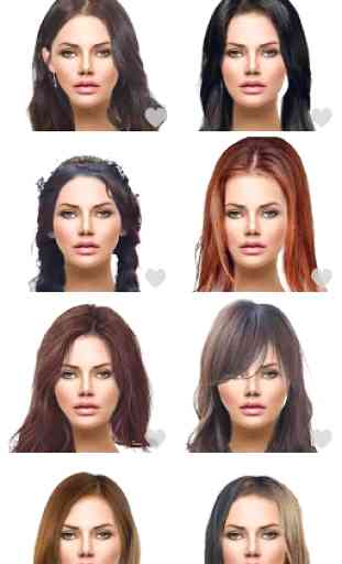 Hairstyle Try On Color Changer 3
