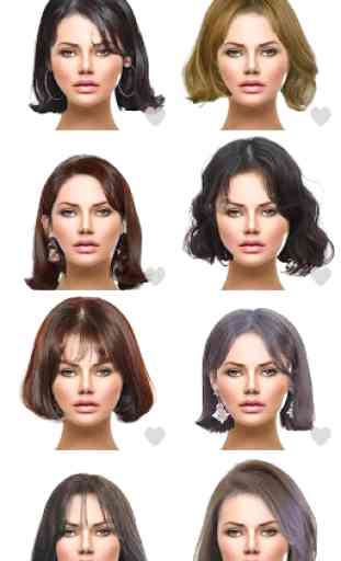 Hairstyle Try On Color Changer 4