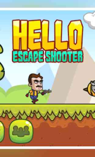 Hello Escape Shooter - Neighbor Adventure 1