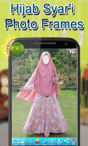 Hijab Syar'i Photo Frames 2