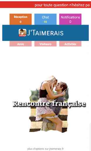 Jtaimerais - Chat Gratuit et Rencontre en ligne 1