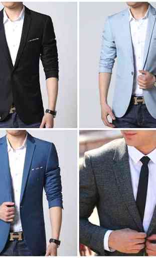 Men Simple Suit Fashion 2