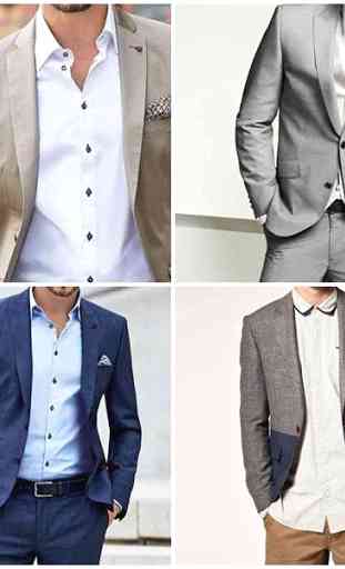 Men Simple Suit Fashion 3