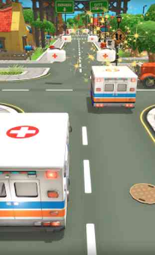 Mission de sauvetage 3D de l'hôpital des ambulance 4