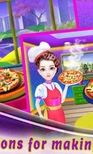 Monde génial Pizza fabricant - cuisine Jeux 3