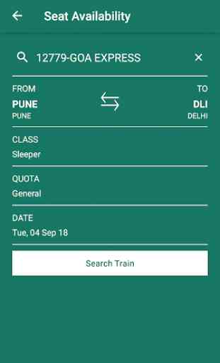 My Rail : Indian Railway, PNR  & Live Train Status 3