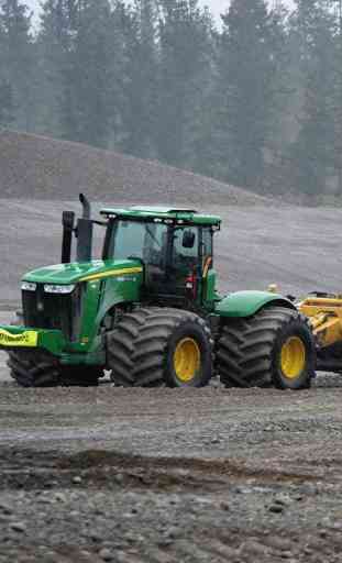 Nouveaux fonds d'écran John Deere Tractors 2
