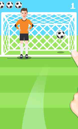 Penalty Shooter ⚽Goalkeeper Shootout Game 3