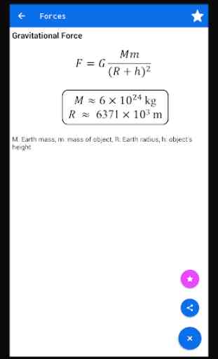 Physics formula and calculator 3
