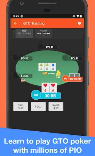 Postflop+ GTO Poker Trainer For No Limit Holdem 1