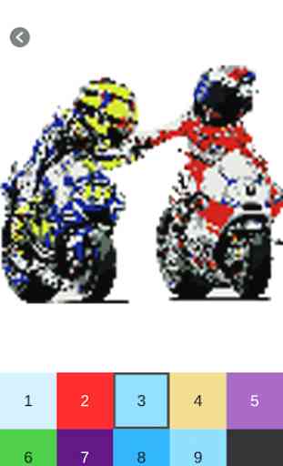 Racing Moto GP Pixel Art 3