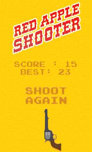 Red Apple Shooter - Fun Revolver Shooting Game 3