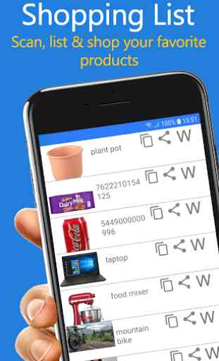 Scanner+Shopping List for WMT Grocery 1