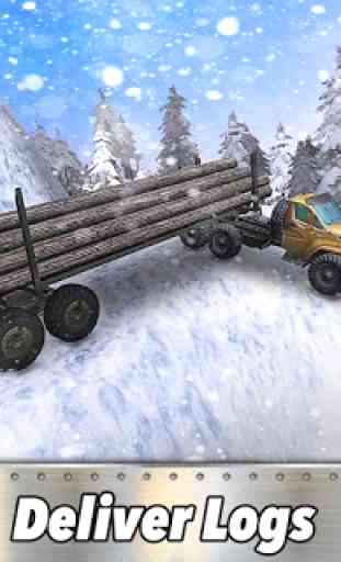 Simulateur de camions forestiers 6x6 3