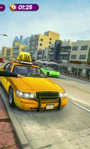 Taxi Taxi Ville Conduite - Voiture Chauffeur 1