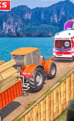 Tractor Trolley Cargo Farming Simulation Game 2019 3