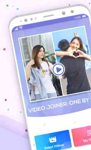 Video Collage & Joiner: Play video one by one 1