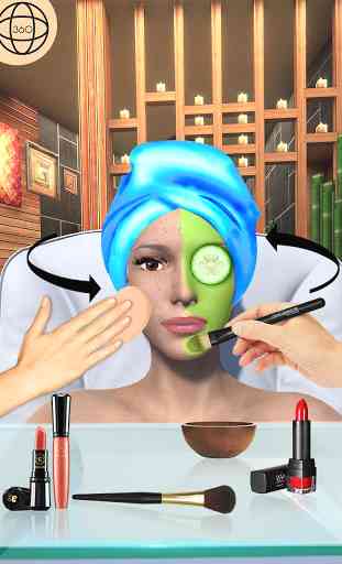 Visage Maquillage & Beauté spa salon relooking 3D 1