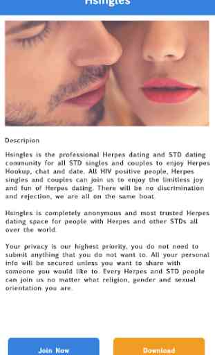 #1 Herpes Date App - Hsingles 2