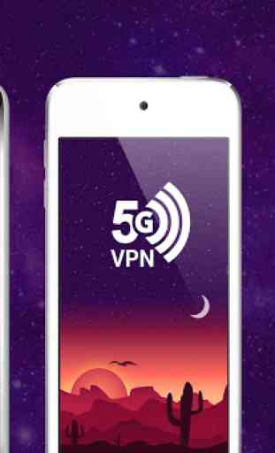 5G Super VPN - Free Unlimited Hotspot Fast Proxy 1
