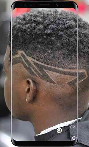 Black Men Line Hairstyle 4