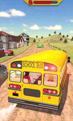 Bus scolaire hors route: Uphill Driving Simulator 1