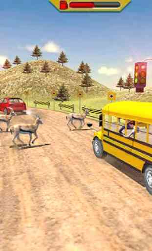 Bus scolaire hors route: Uphill Driving Simulator 2