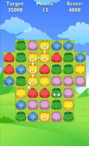 Candy Jelly Monsters Match 3