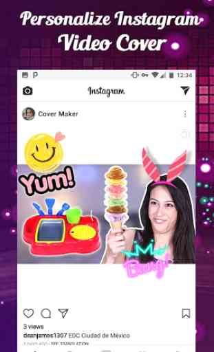 Cover Maker pour Instagram - Éditeur de vidéo 1