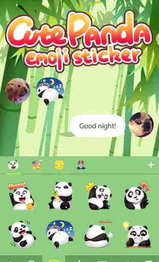 Cute Panda Sticker 3