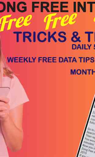 Daily Free internet Data 3g 4g free data Tricks 3