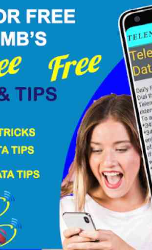 Daily Free internet Data 3g 4g free data Tricks 4
