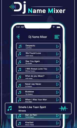 DJ Name Mixer Plus - Mix Name to Song 2