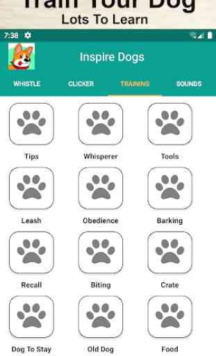 Dressage de chien, sifflet, clicker et sons 3