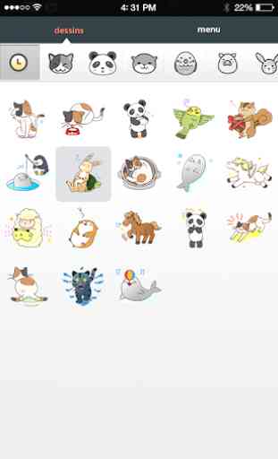 Emoji Stickers d’Animaux 2
