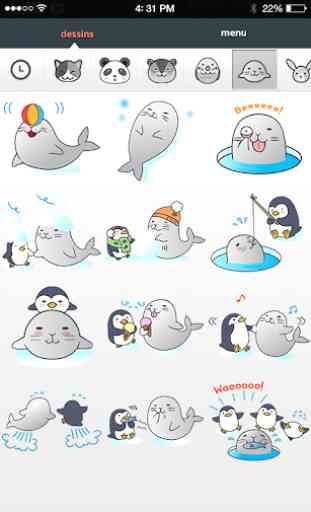 Emoji Stickers d’Animaux 3