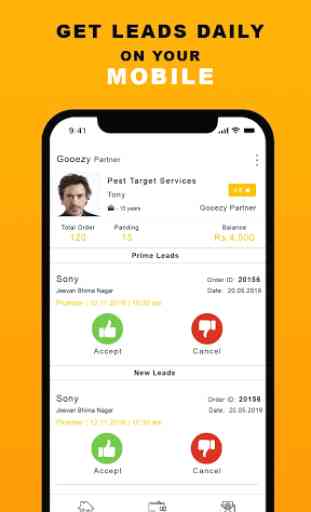Gooezy Partner App 4