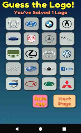 Guess the Logo - Car Brands 1