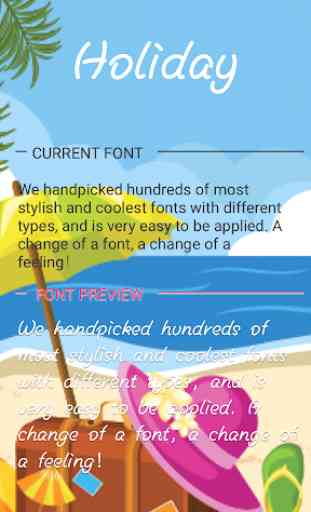 Holiday Font for FlipFont , Cool Fonts Text Free 1