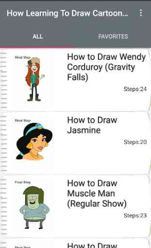 How Learning To Draw Cartoon Characters 2