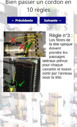 Jarretièromètre: Longeur fibre répartiteur optique 2