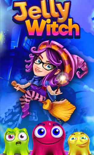 Jelly Witch: Correspondant 3 bonbons 1