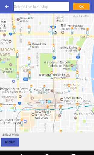 Kyoto Bus Checker : Route Search Application 3