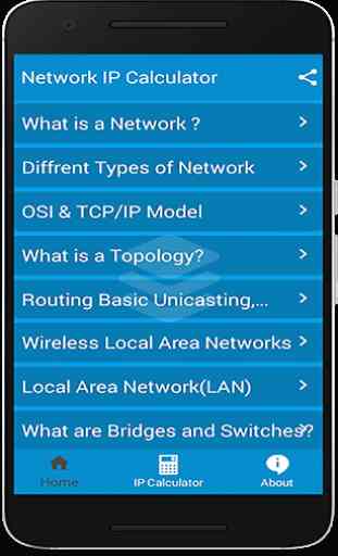 Learn network & IP calculator 2